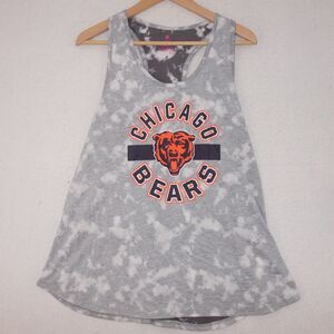 NEW NFL Team Apparel Chicago Bears Tie Dye Tank Top Shirt Juniors Size XL 15/17